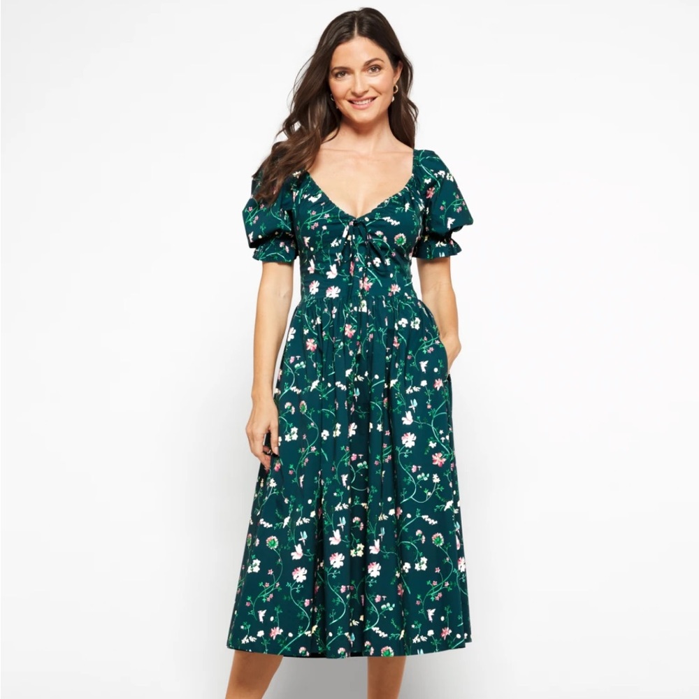 Hill House Ophelia Dress Midnight Garden NWOT